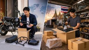K-SPEED日本公式とタイからの個人輸入によるバイクパーツ購入の違い